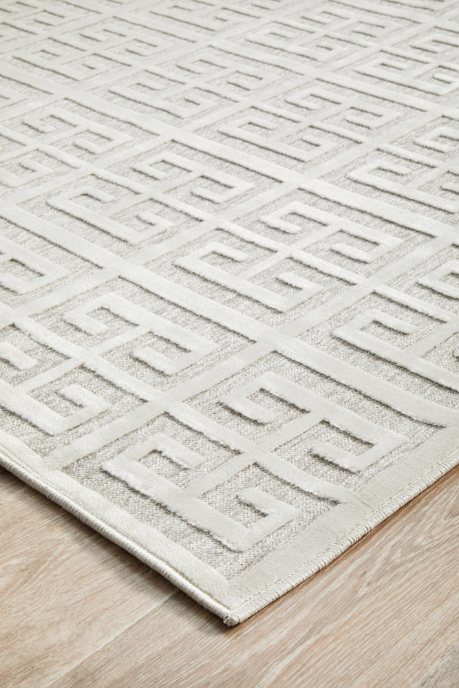 York Brenda Natural White Rug