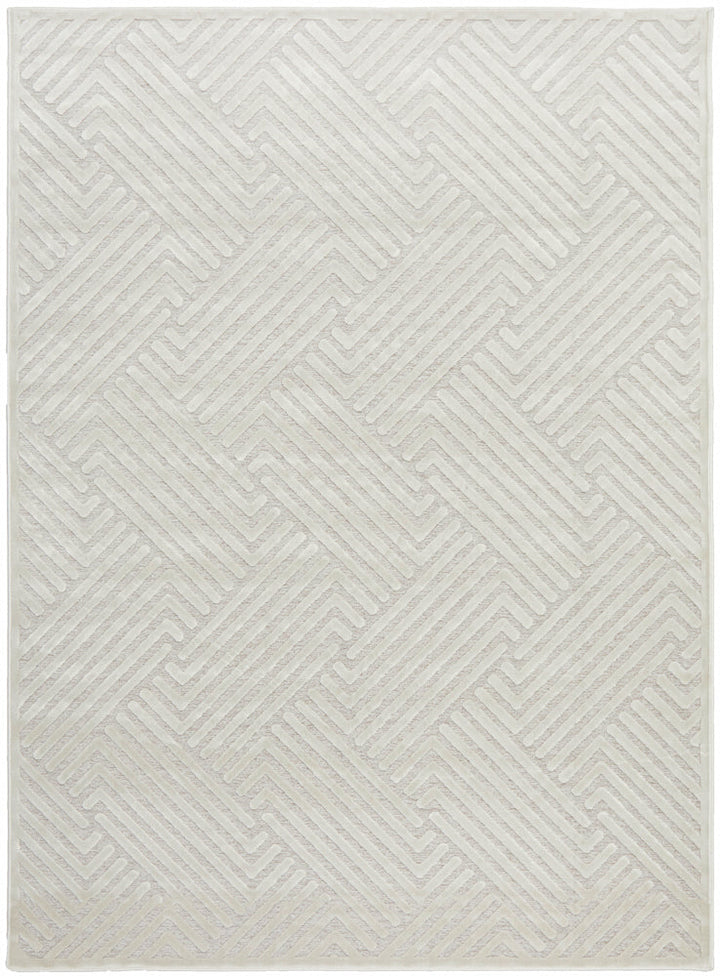 York Cindy Natural White Rug